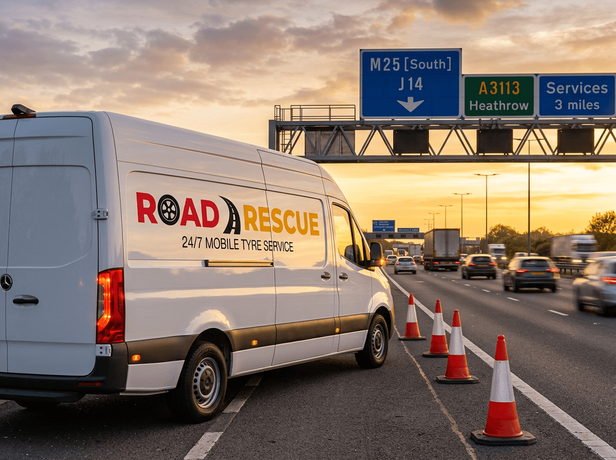 Road Rescues mobile tyre fitting van